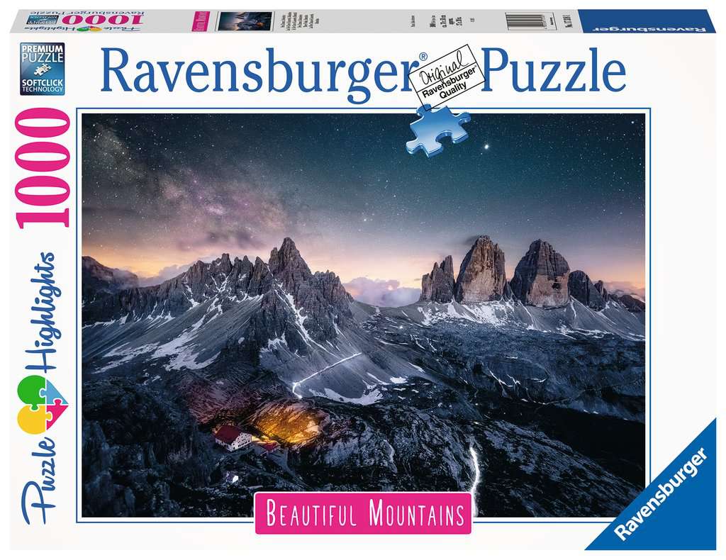 Puzzle 1000 Teile Drei Zinnen Dolomiten 17.318