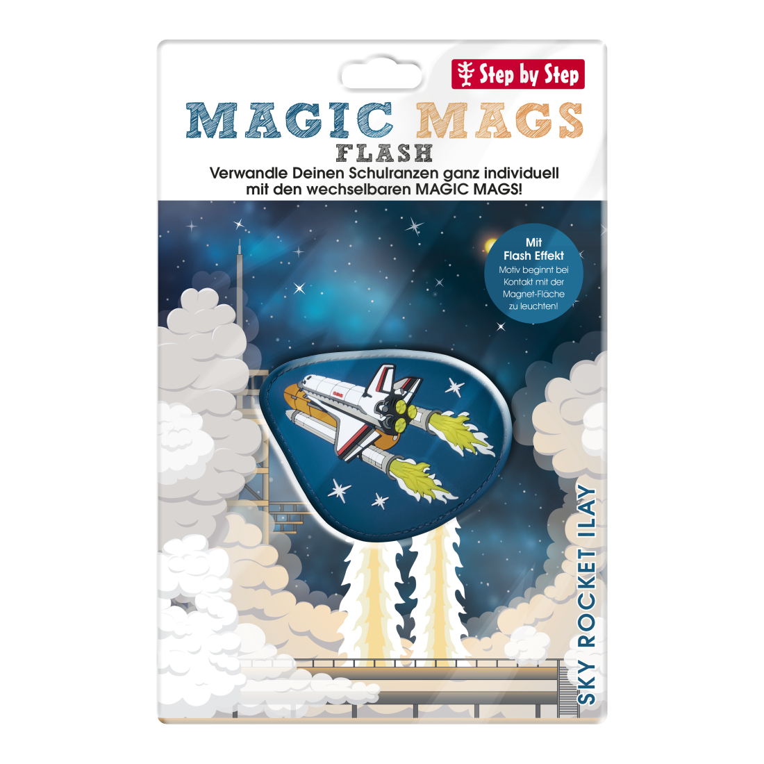 Step by Step Magic Mags Flash Sky Rocket Ilay