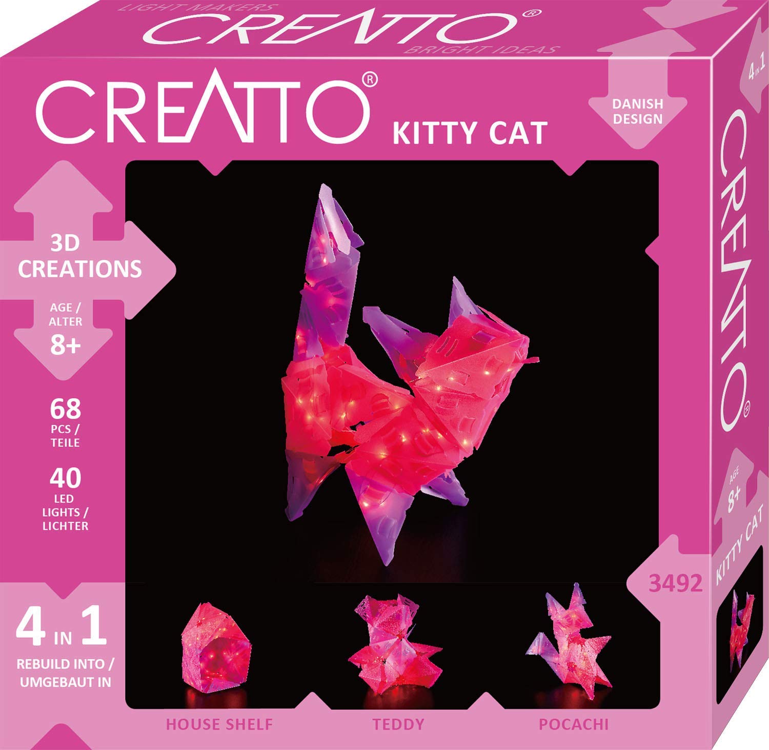 Kosmos Creatto Medi Katze 68 Teile