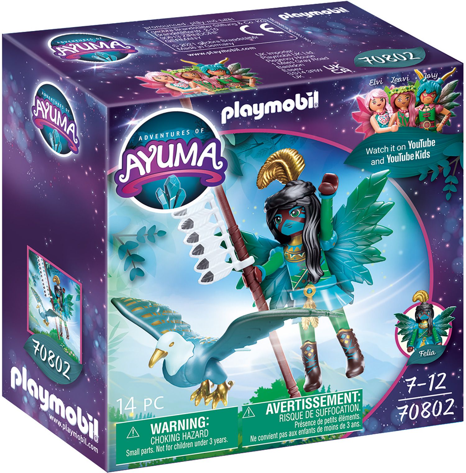 PLAYMOBIL Ayuma - Knight Fairy mit Seelentier 70802