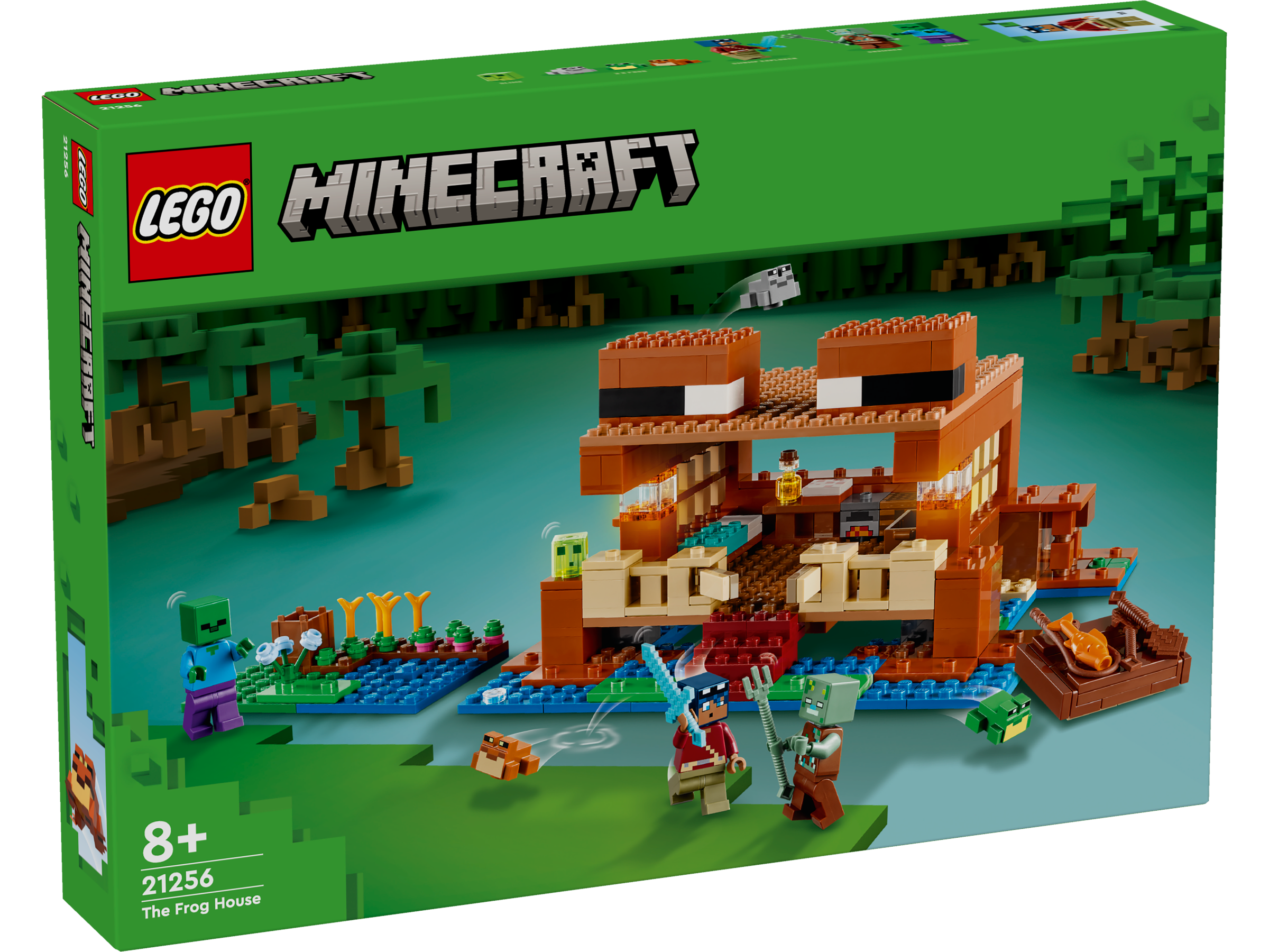 LEGO Minecraft™ Das Froschhaus 21256