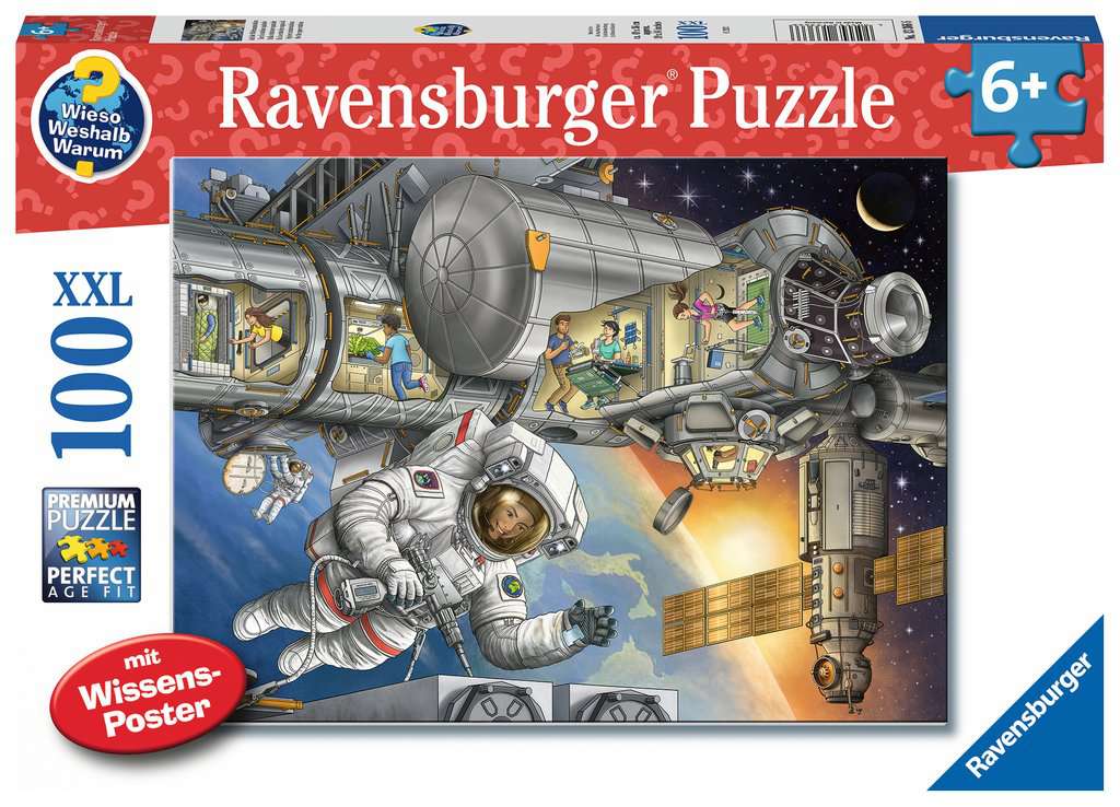 Puzzle 100 Teile WWW Auf der Weltraumstation 13.366