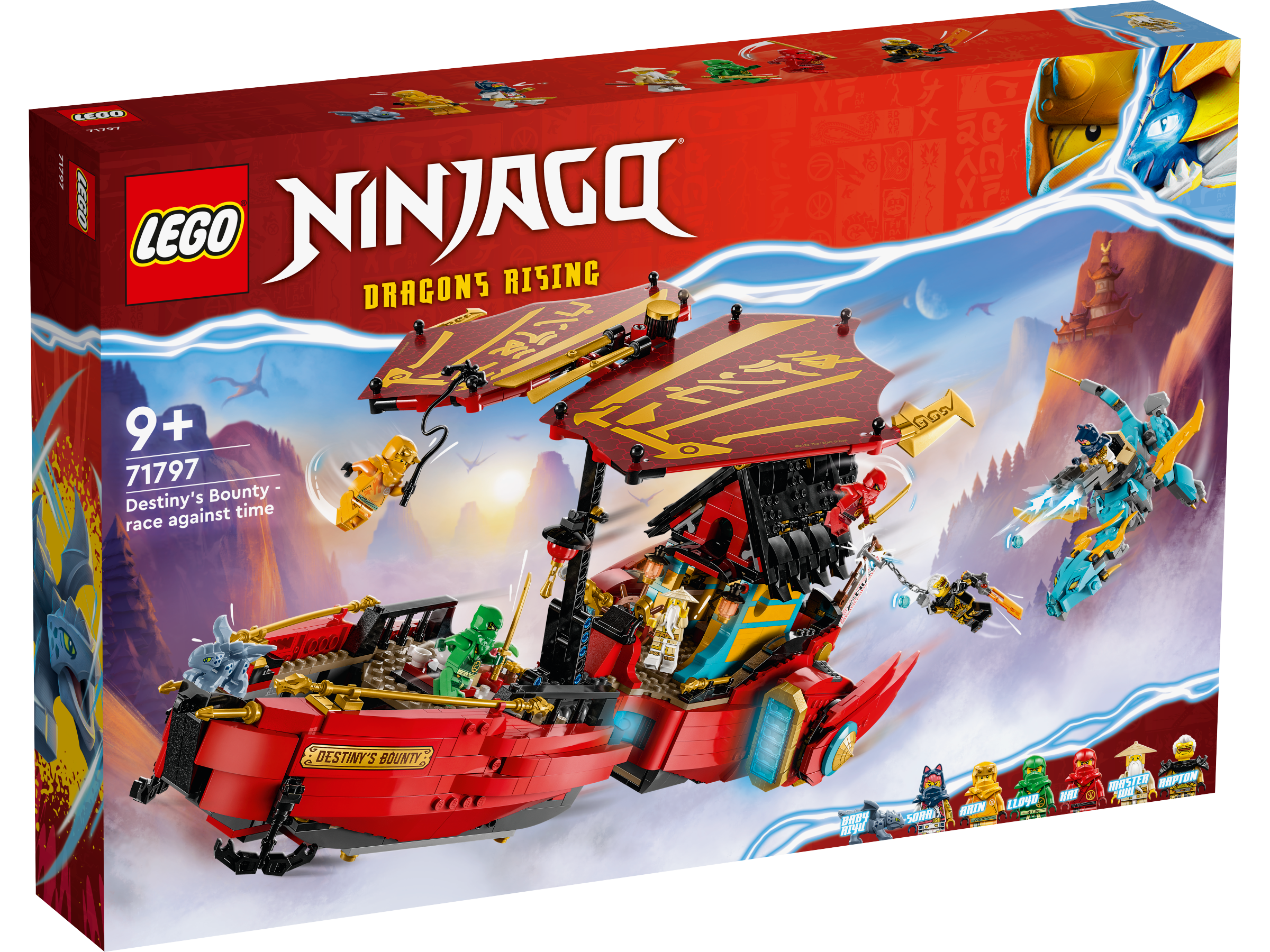 LEGO Ninjago Ninja-Flugsegler im Wettlauf mit der Zeit 71797