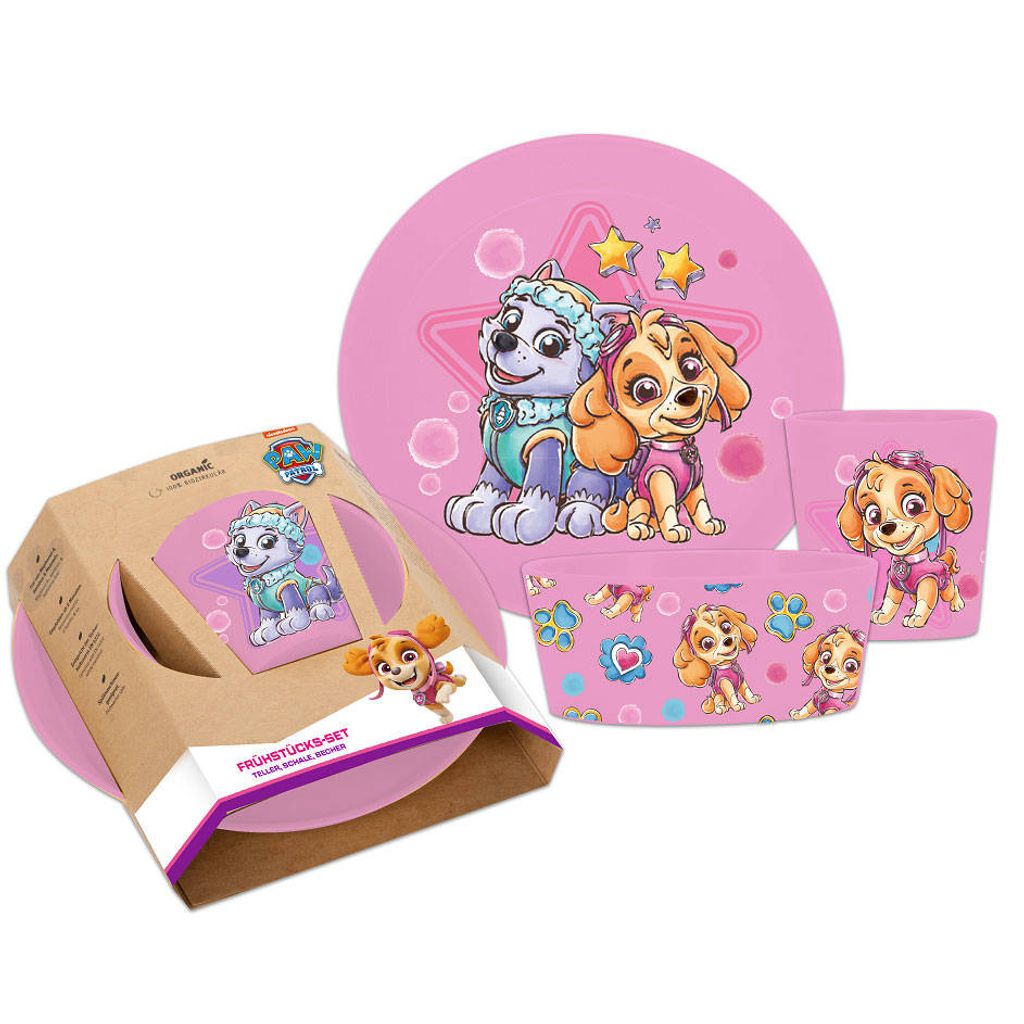 Paw Patrol Kindergeschirr rosa