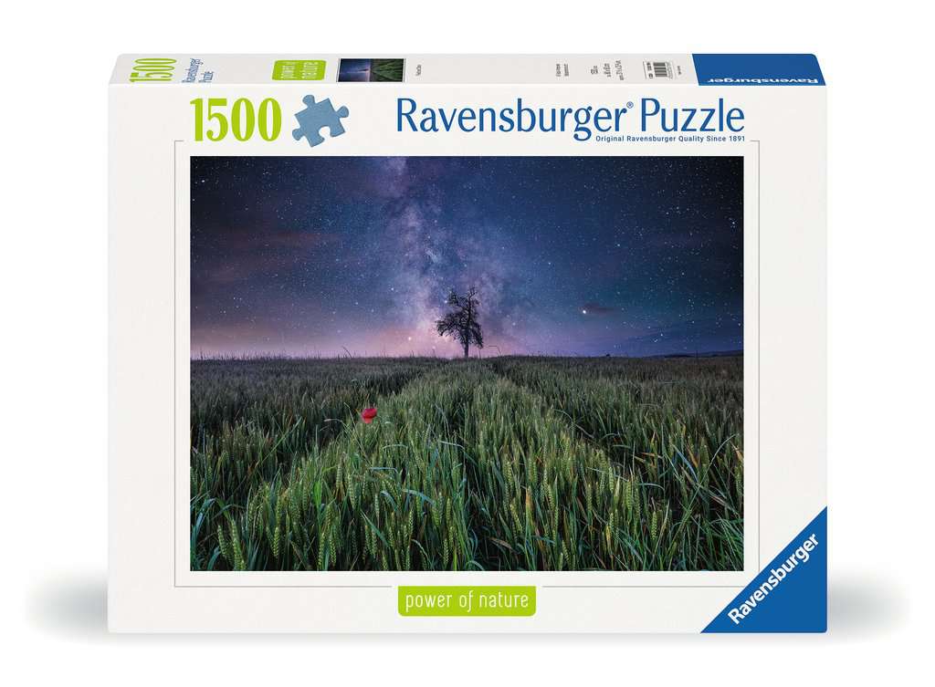 Ravensburger Puzzle 1500 Teile Nachthimmel über dem Kornfeld 00.799