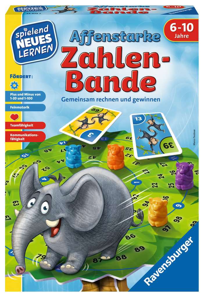 Affenstarke Zahlenbande 24.973