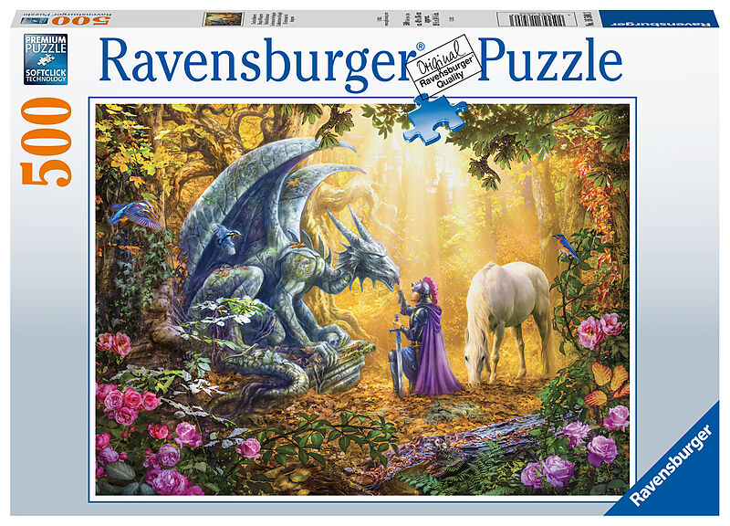 Puzzle 500 Teile Drachenflüsterer 16.580