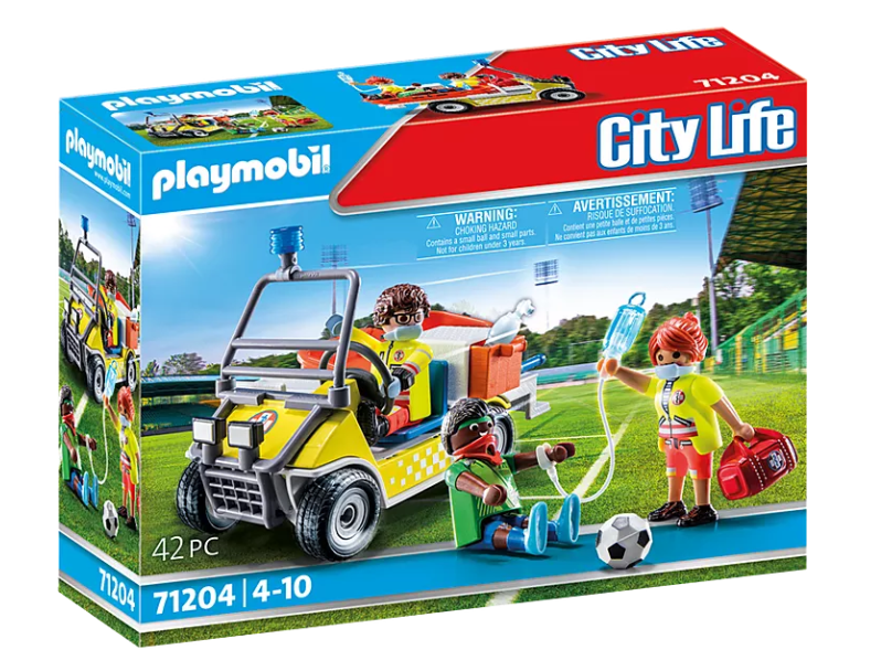 PLAYMOBIL City Life Rettungscaddy 71204