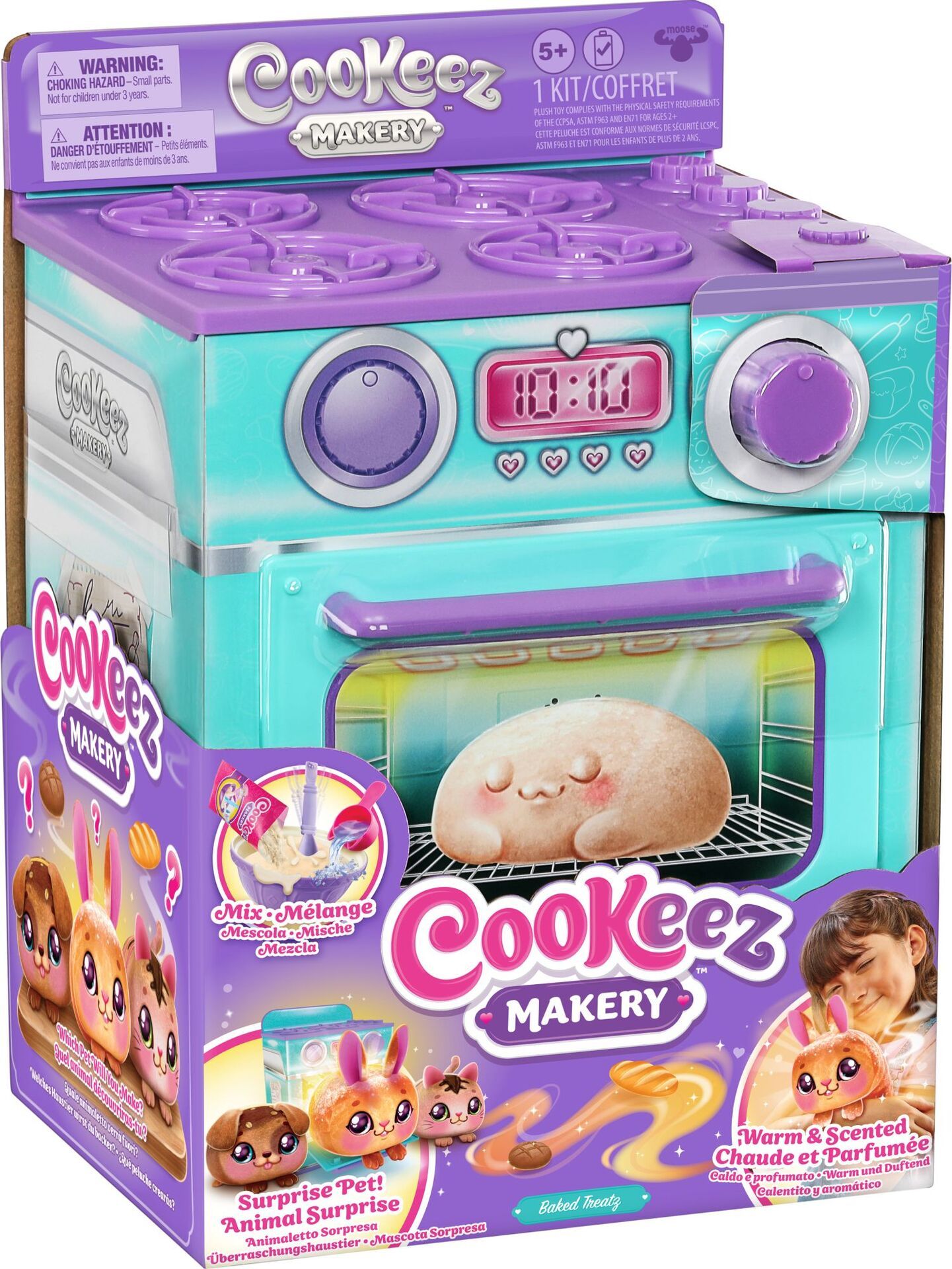 COOKEEZ MAKERY - Ofen (grün-blau) Brot