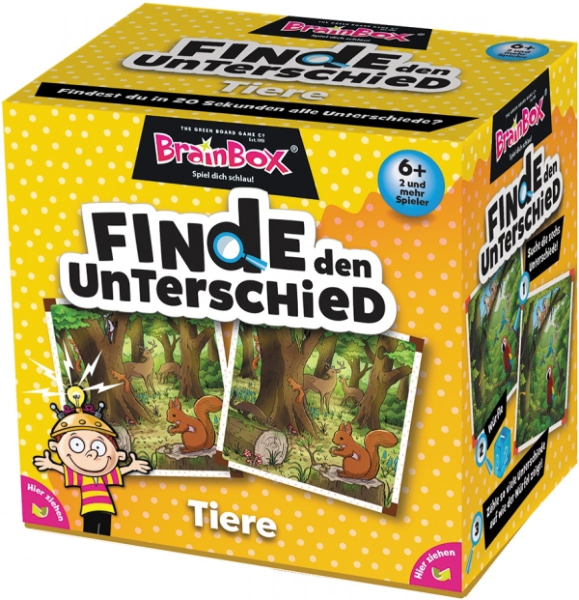 BrainBox - Finde den Unterschied Tiere