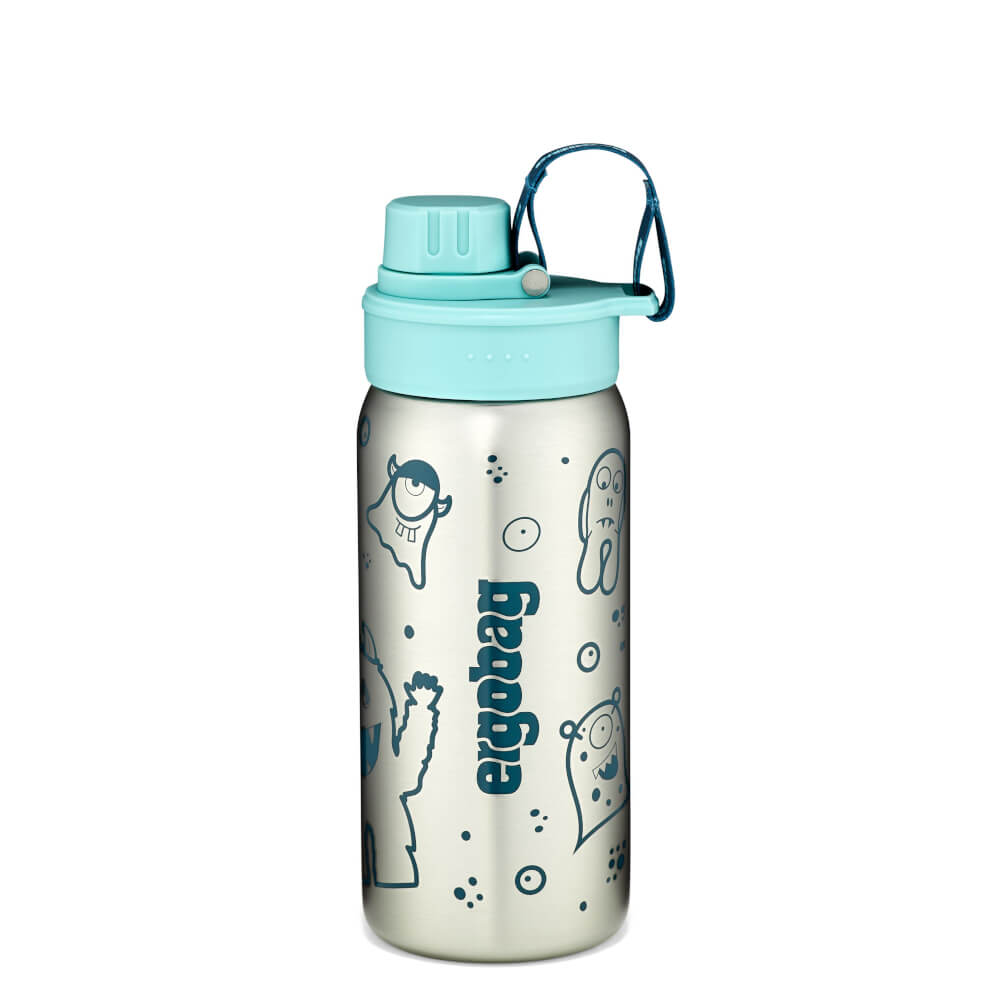 Ergobag Trinkflasche Edelstahl petrol Monster