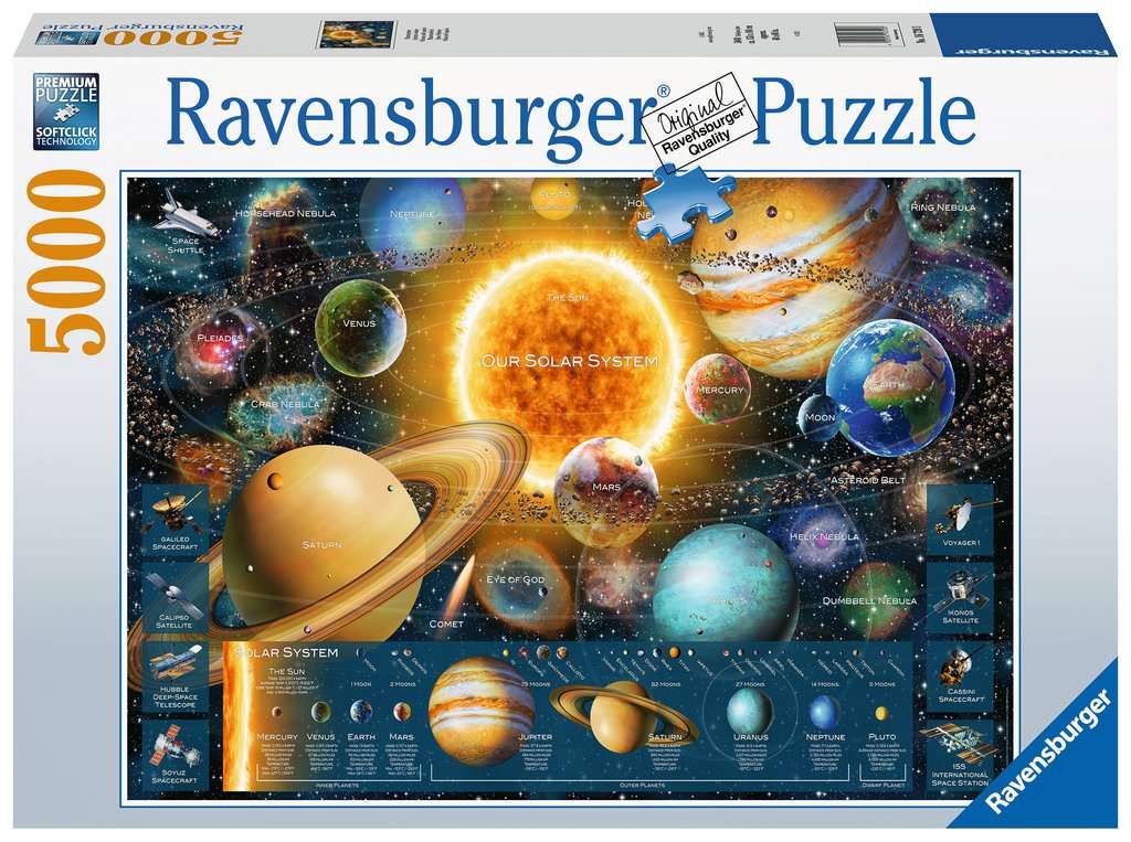 Puzzle  5000 Teile Planetsystem 16.720