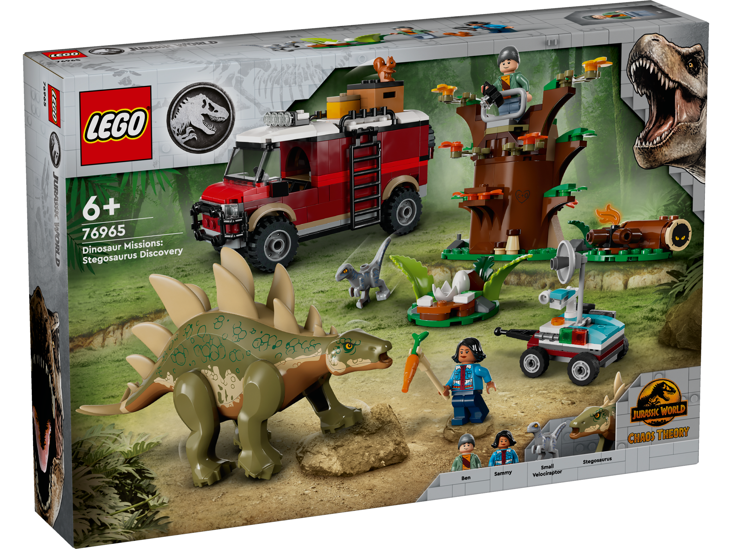 LEGO Jurassic World Dinosaurier-Missionen: Entdeckung des Stegosaurus 76965