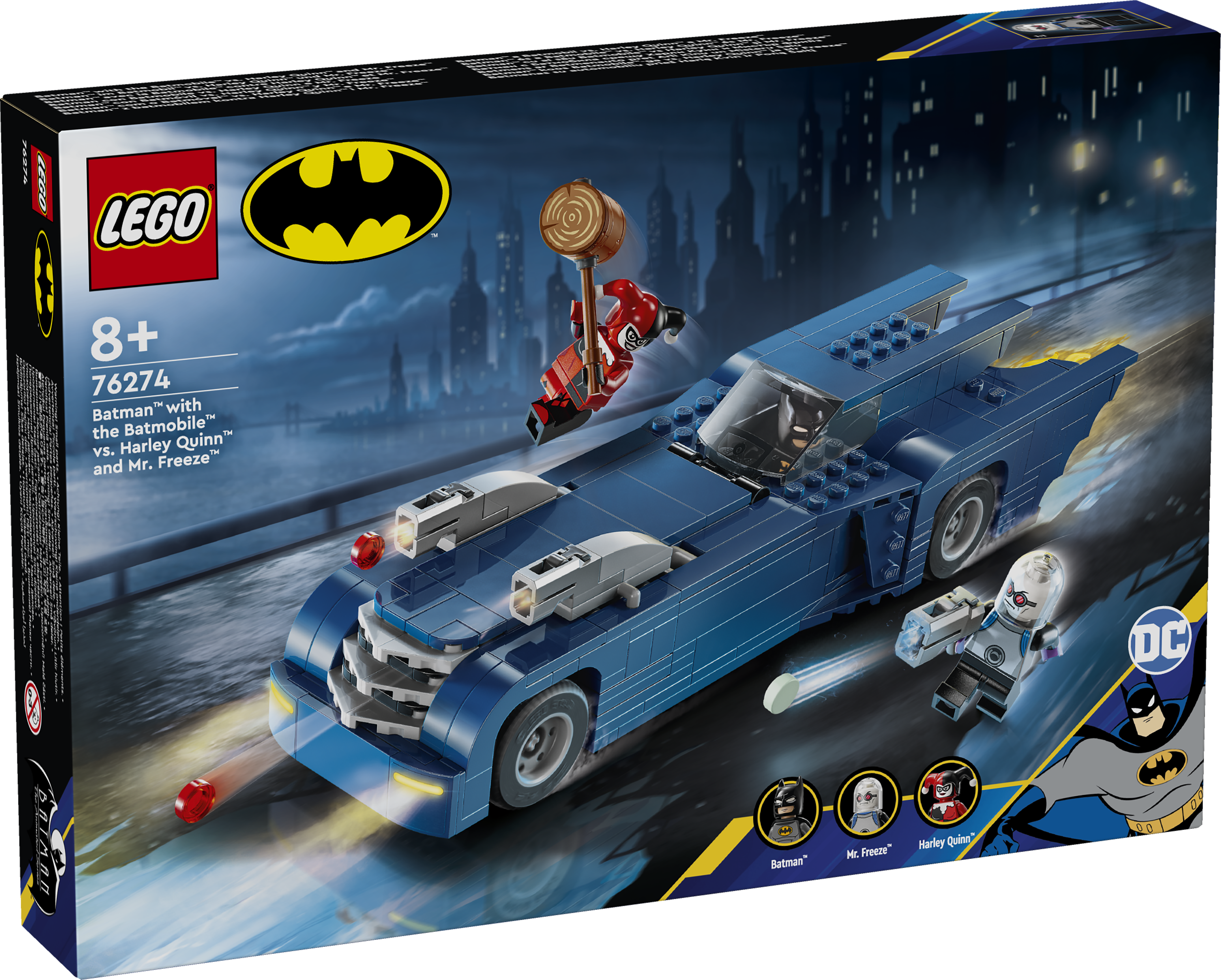 LEGO Batman™ im Batmobil™ vs. Harley Quinn™ und Mr. Freeze™ 76274