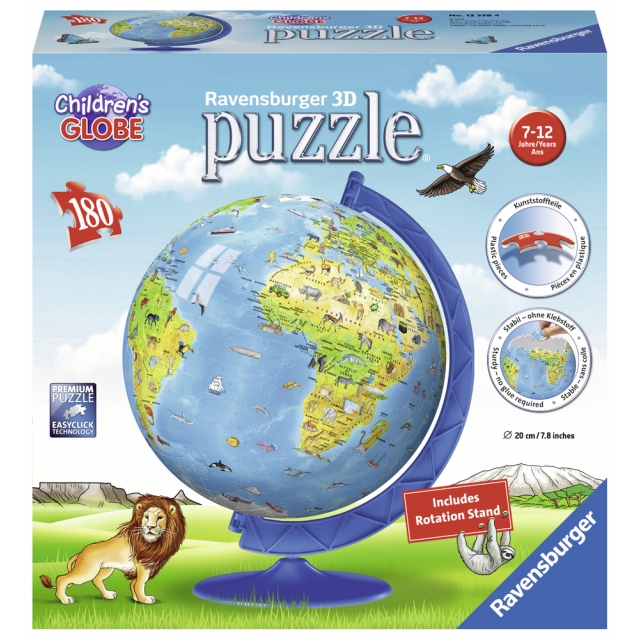 Puzzleball 180 Teile Kindererde englisch 12.338