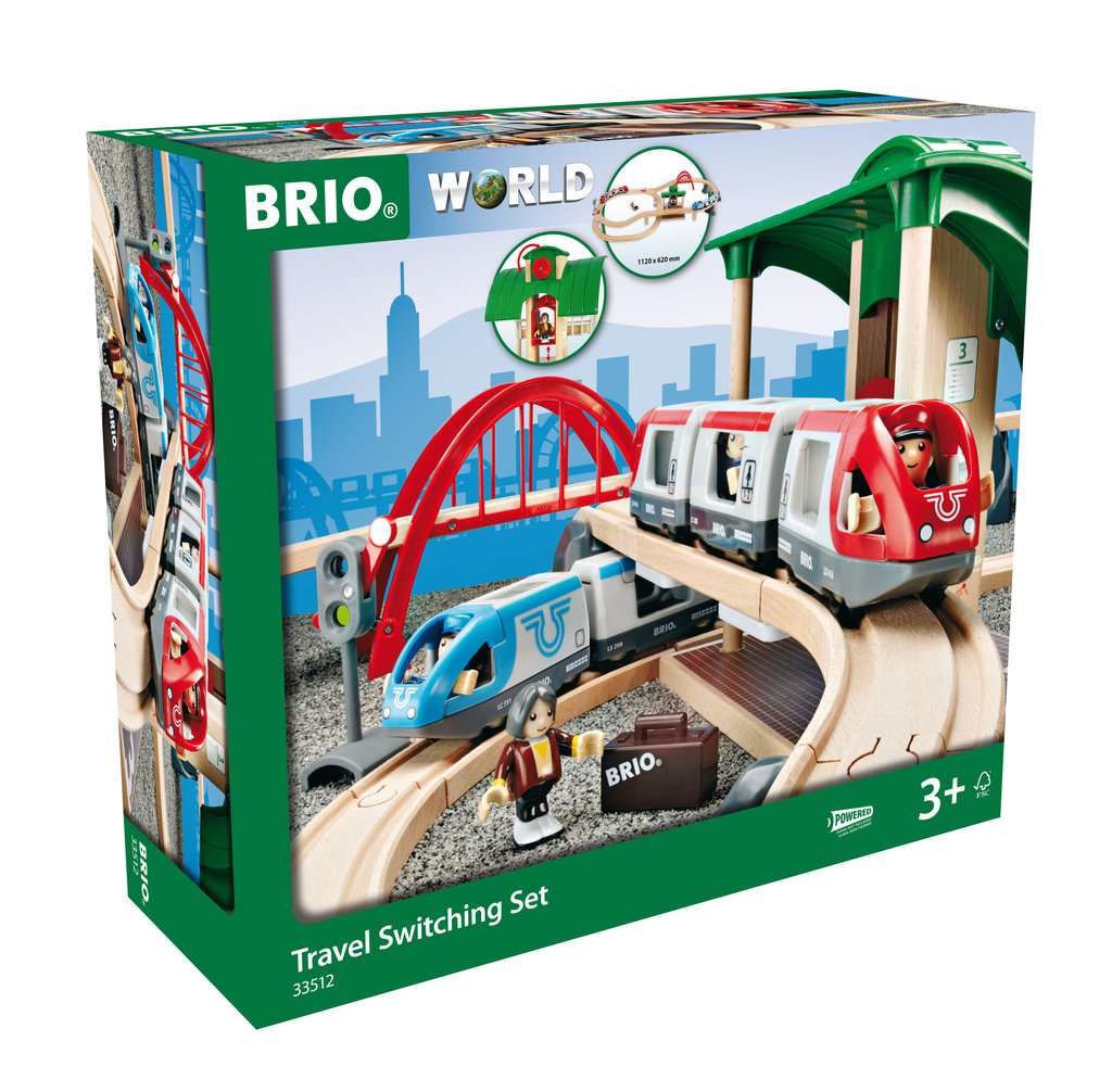 Brio Grosses Reisezug Set 33512