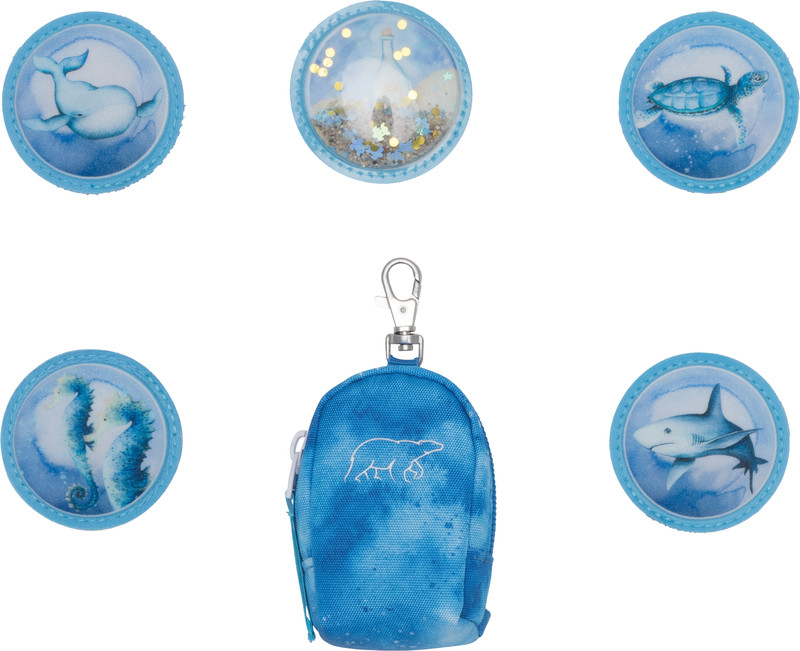 Beckmann Button Ocean