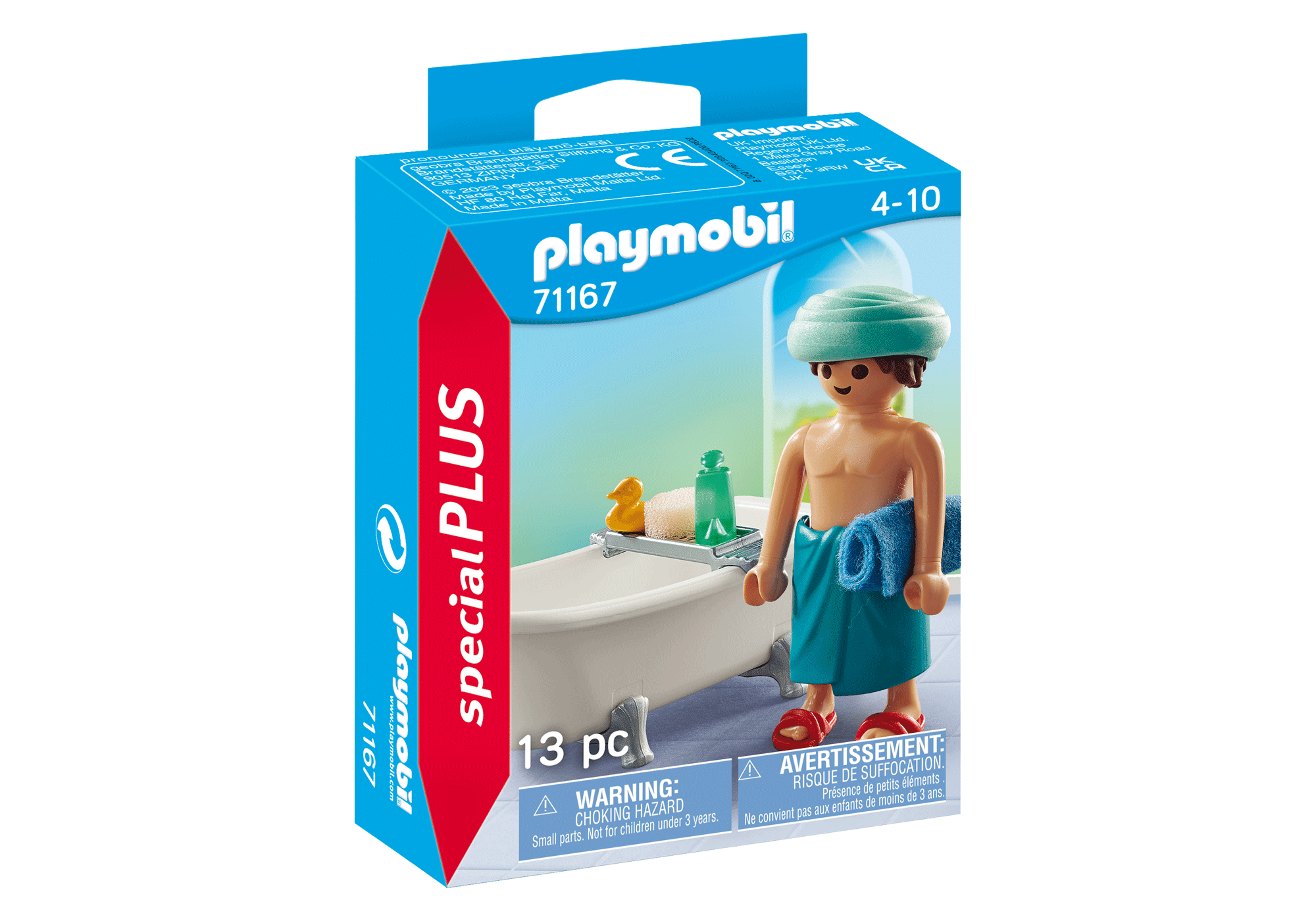 PLAYMOBIL Mann in der Badewanne 71167