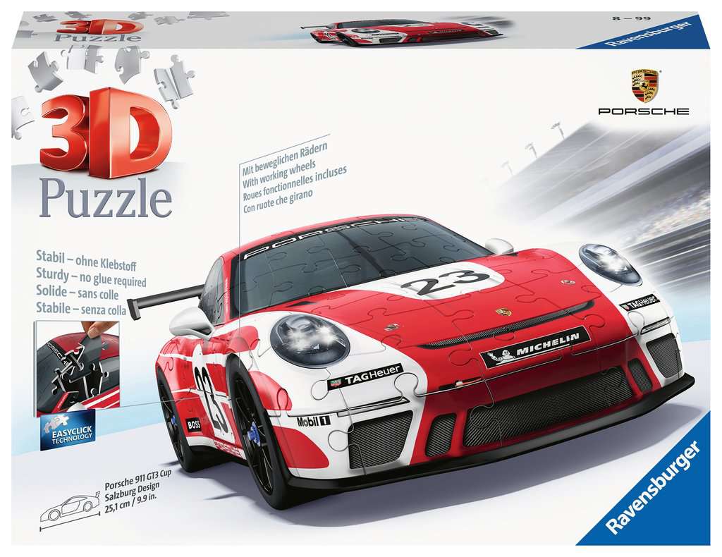 Puzzle  3D Porsche 911 Salzburg Design 11.558