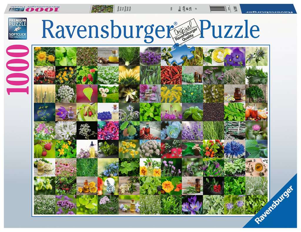 Puzzle 1000 Teile 99 Kräuter und Gewürze  15.991