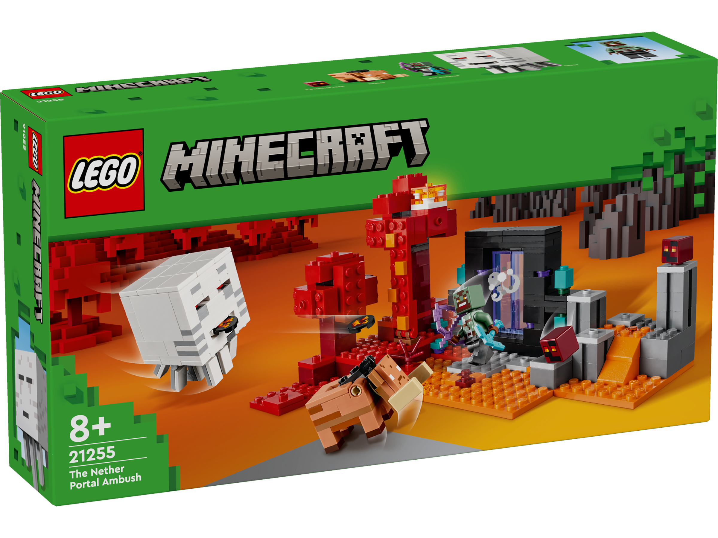 LEGO Minecraft™ Hinterhalt am Netherportal 21255