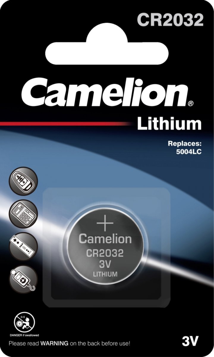 Camelion Batterien Knopfzelle 3V CR2032 Lithium Blister