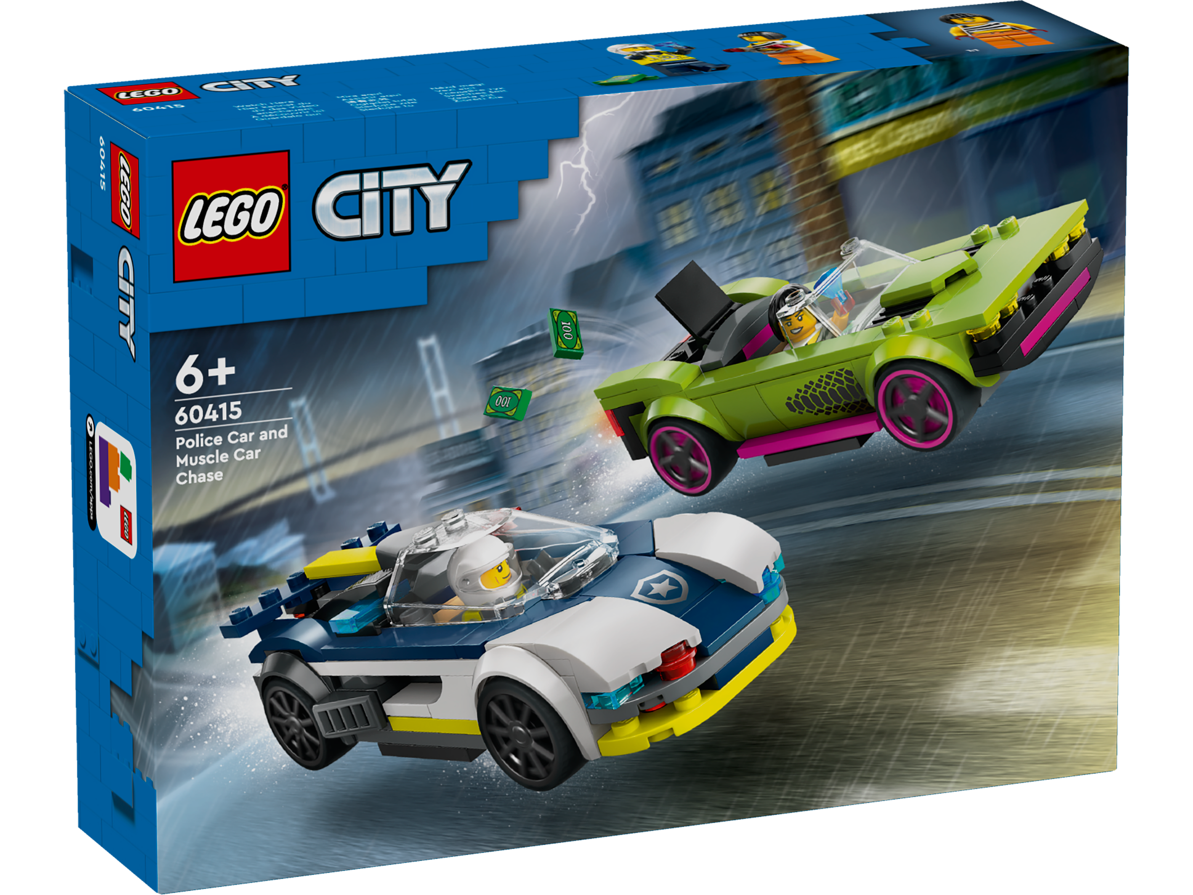 LEGO City Verfolgungsjagd mit Polizeiauto 60415