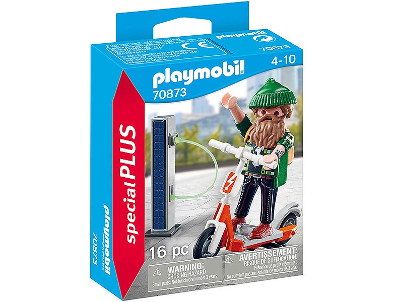 PLAYMOBIL  Special plus Hipster mit E-Roller 70873