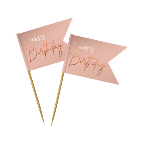 Partypicker Elegant Lush Blush Happy Birthday