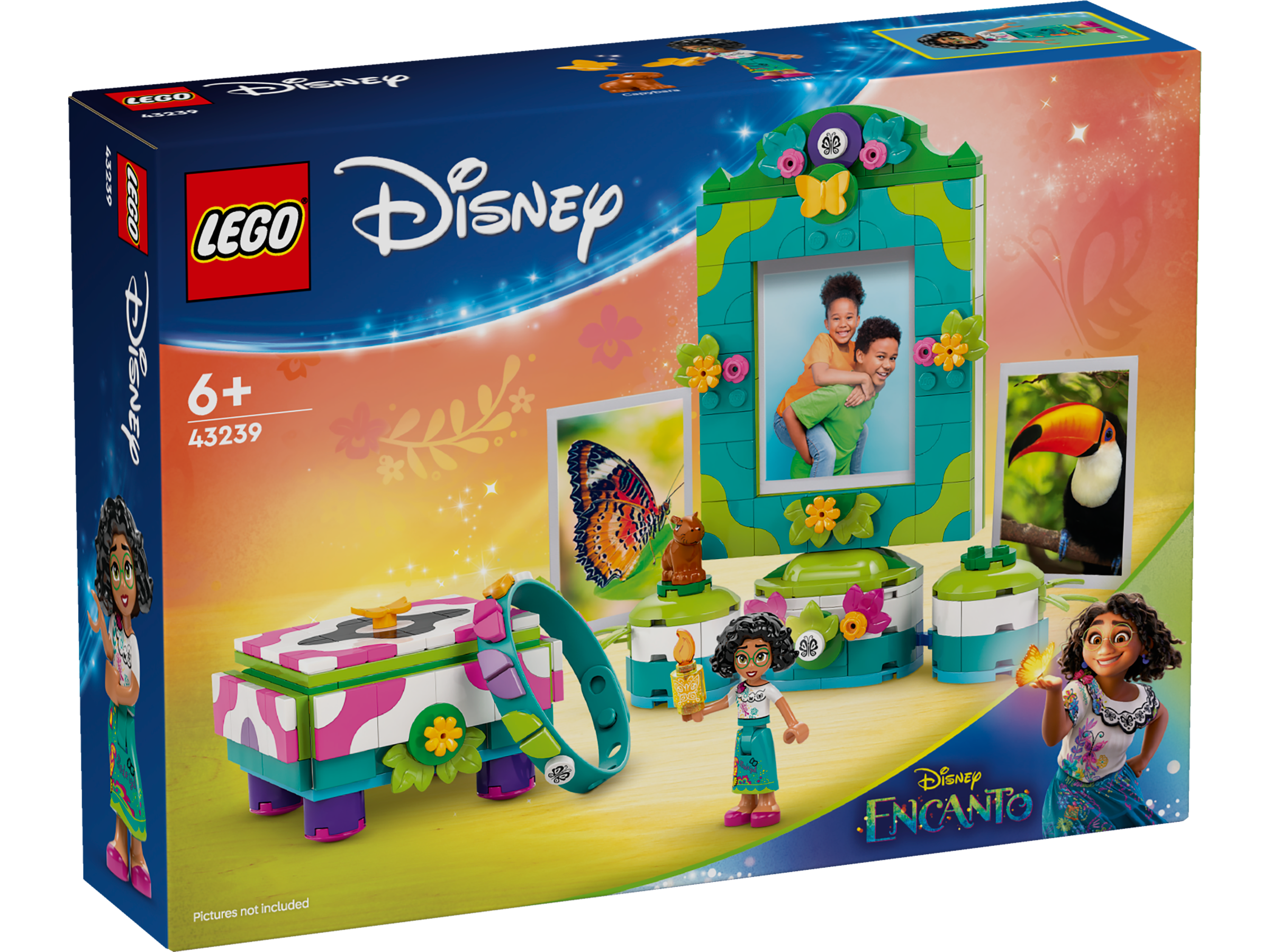 LEGO Disney Mirabels Fotorahmen und Schmuckkassette 43239