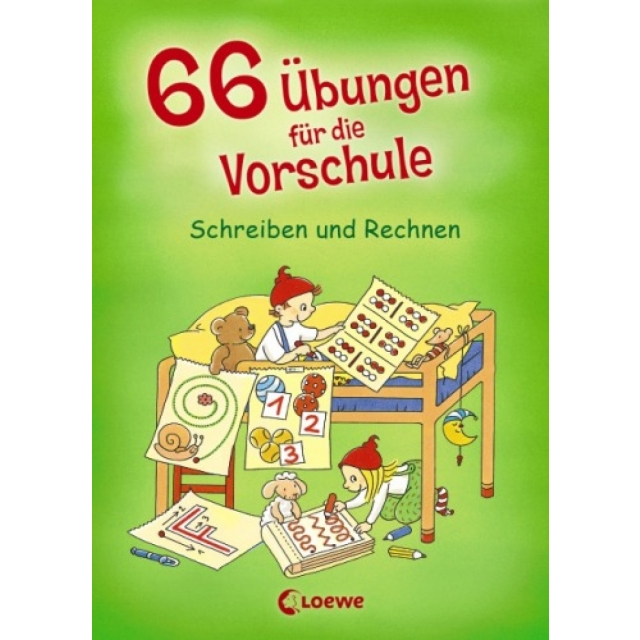 66 Übungen Vorschule Schreiben, Rechnen