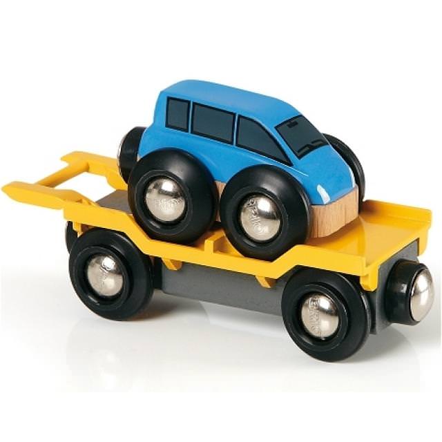 Brio Autotransporter mit Rampe 33577