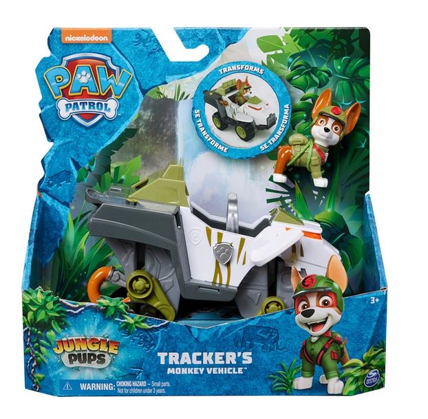 Paw Patrol Jungle Pups Tracker's Monkey Vehicle