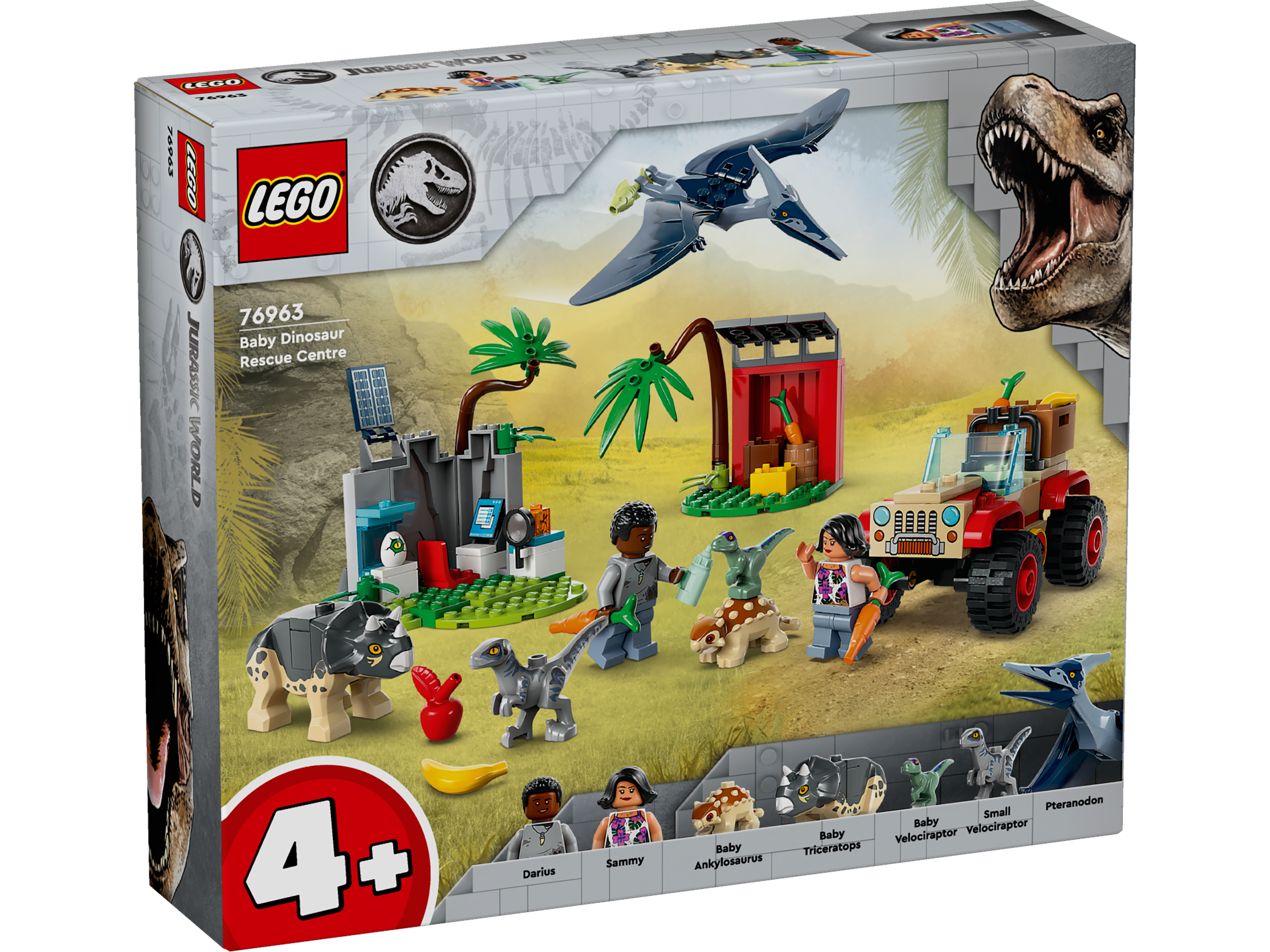 LEGO Jurassic World Rettungszentrum für Baby-Dinos 76963