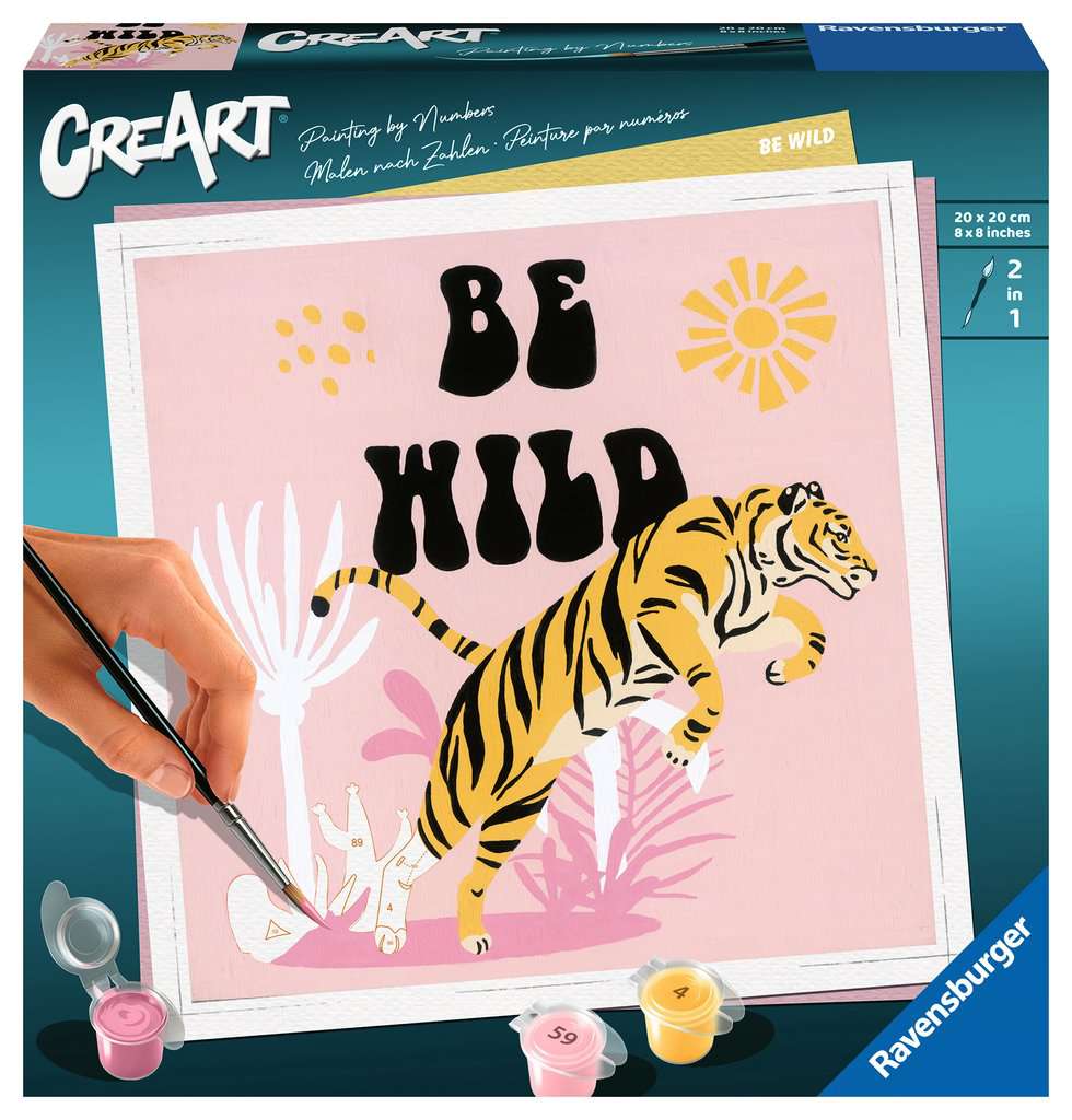 Creart Be Wild  20x20cm 23.665