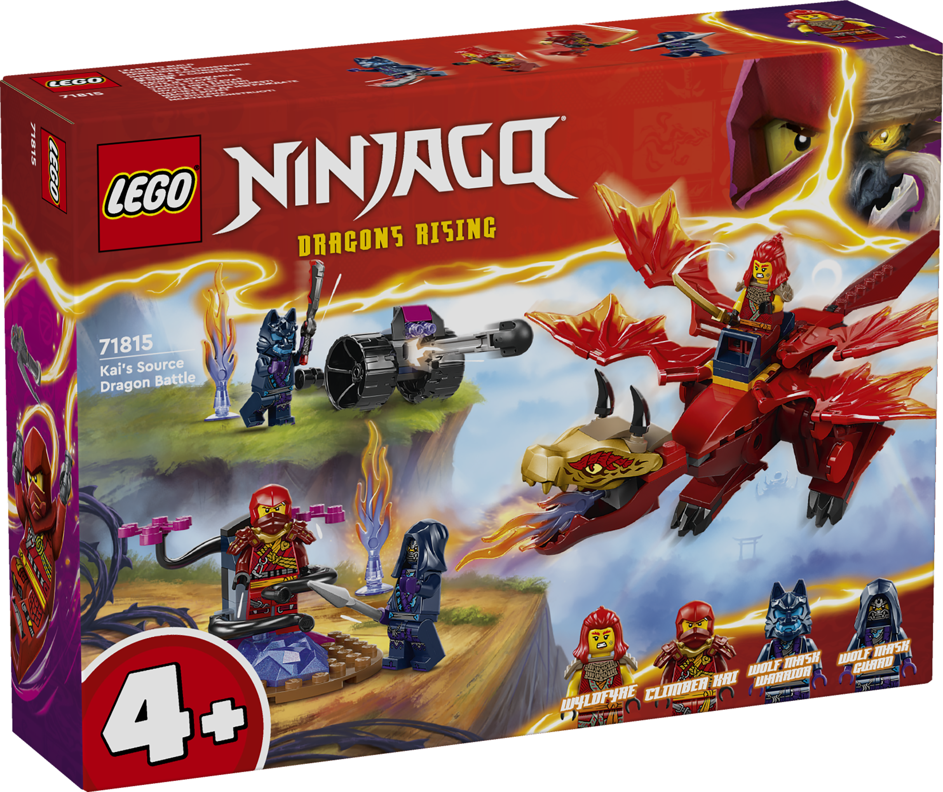 LEGO NINJAGO Kais Quelldrachen Duell 71815